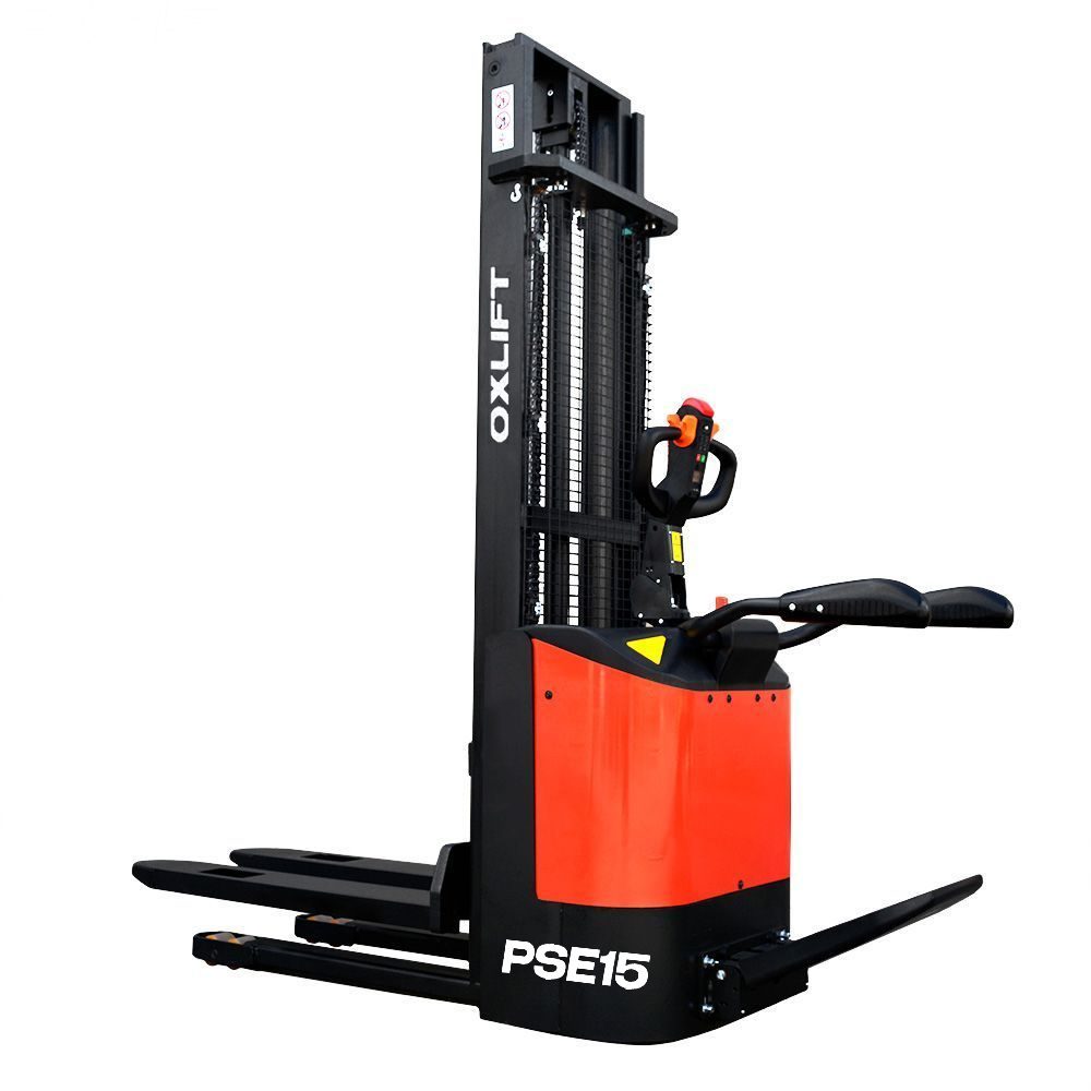Самоходный Штабелер OXLIFT PSE15 3200 мм 1500 кг с платформой для оператора